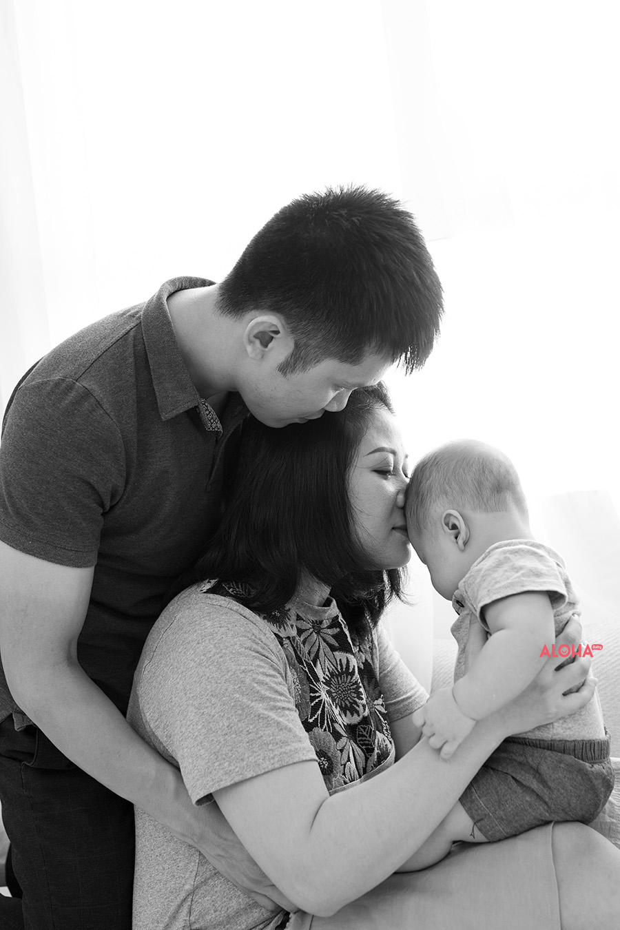 album ảnh gia đình bé tôn